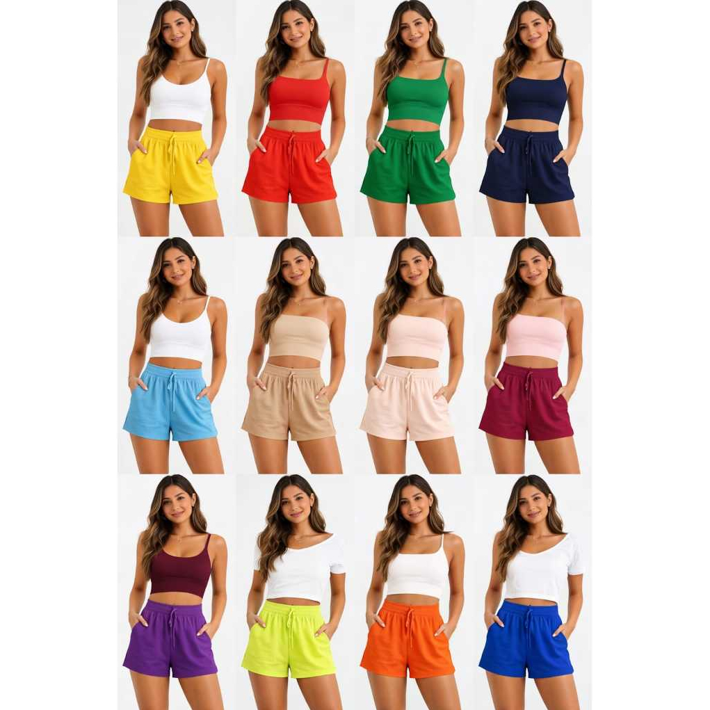 Short Feminino Duna Premium tendencia Moda Verão Confortável e Elegante Look Casual e Estiloso