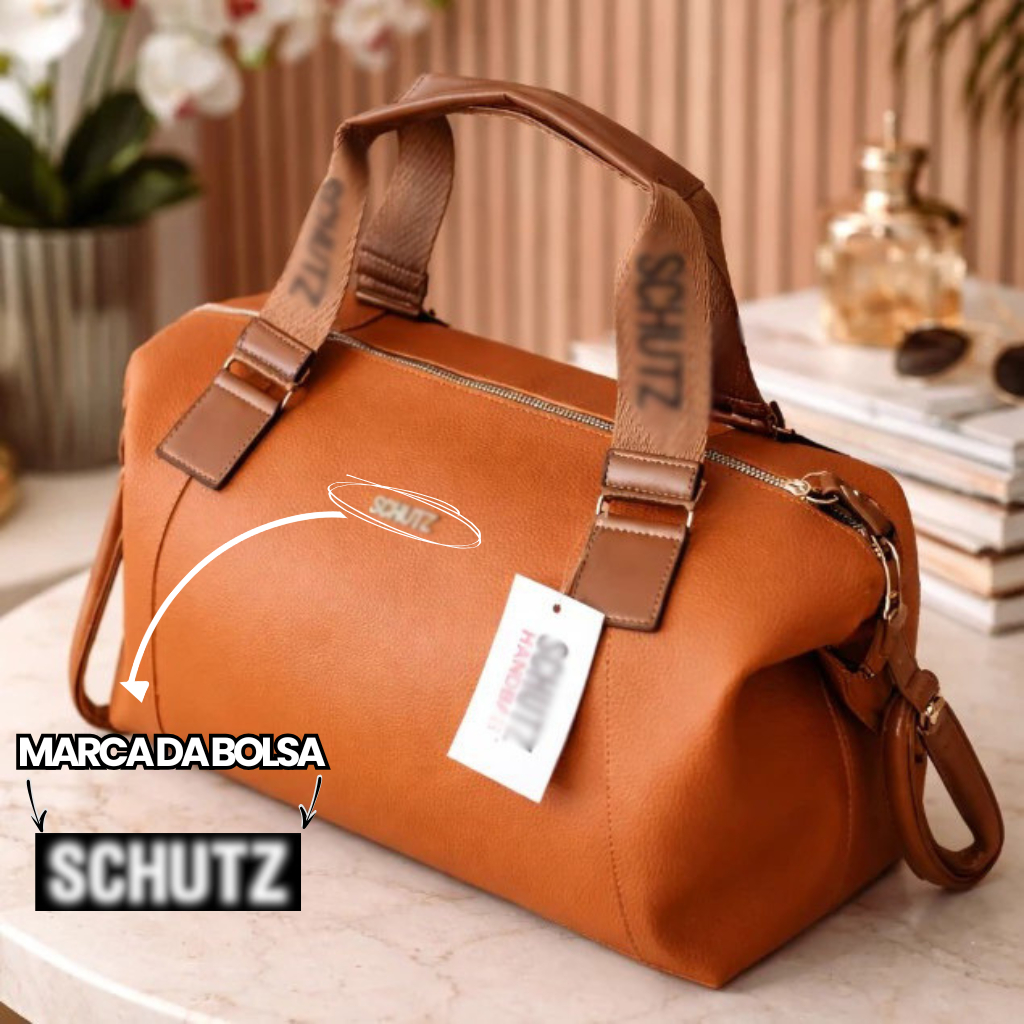 Bolsa Feminina Espaçosa Grande Para Trabalho Dia a Dia Elegante Prática Alça Resistente Com Zíper