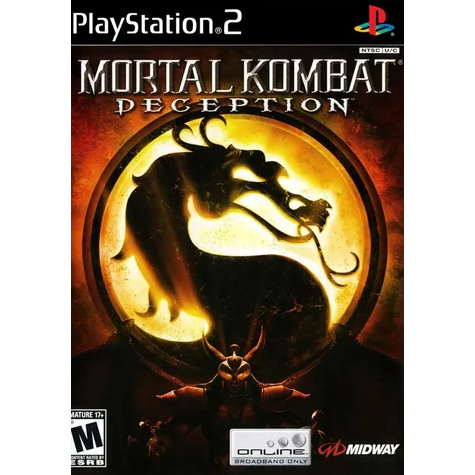 Jogo Mortal Kombat Deception Compativel com PS2