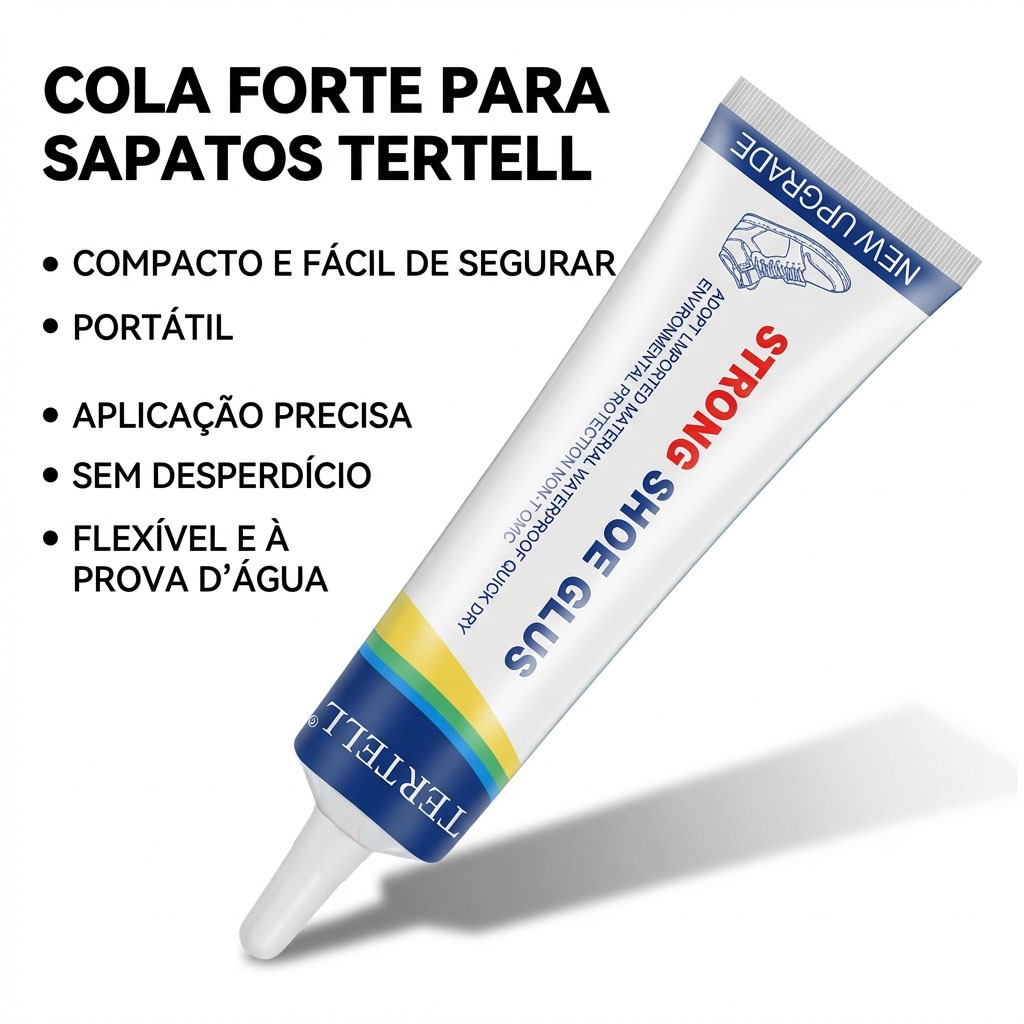 Cola Transparente Para Reparo De Sapatos – Adesivo À Prova D'água Fixação De Solas , Saltos E Bolsas