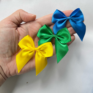 Laço Lacinho de fita de cetim N5 - 30 und  decoração festa, caixinhas milk, enfeites de mesa, artesanato, personalizados em Oferta na Shopee