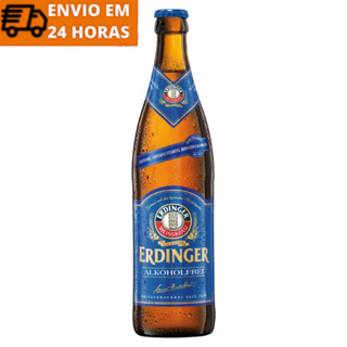 Cerveja Alemã Erdinger Alkoholfrei Zero Álcool 500ml Garrafa em Oferta na Shopee