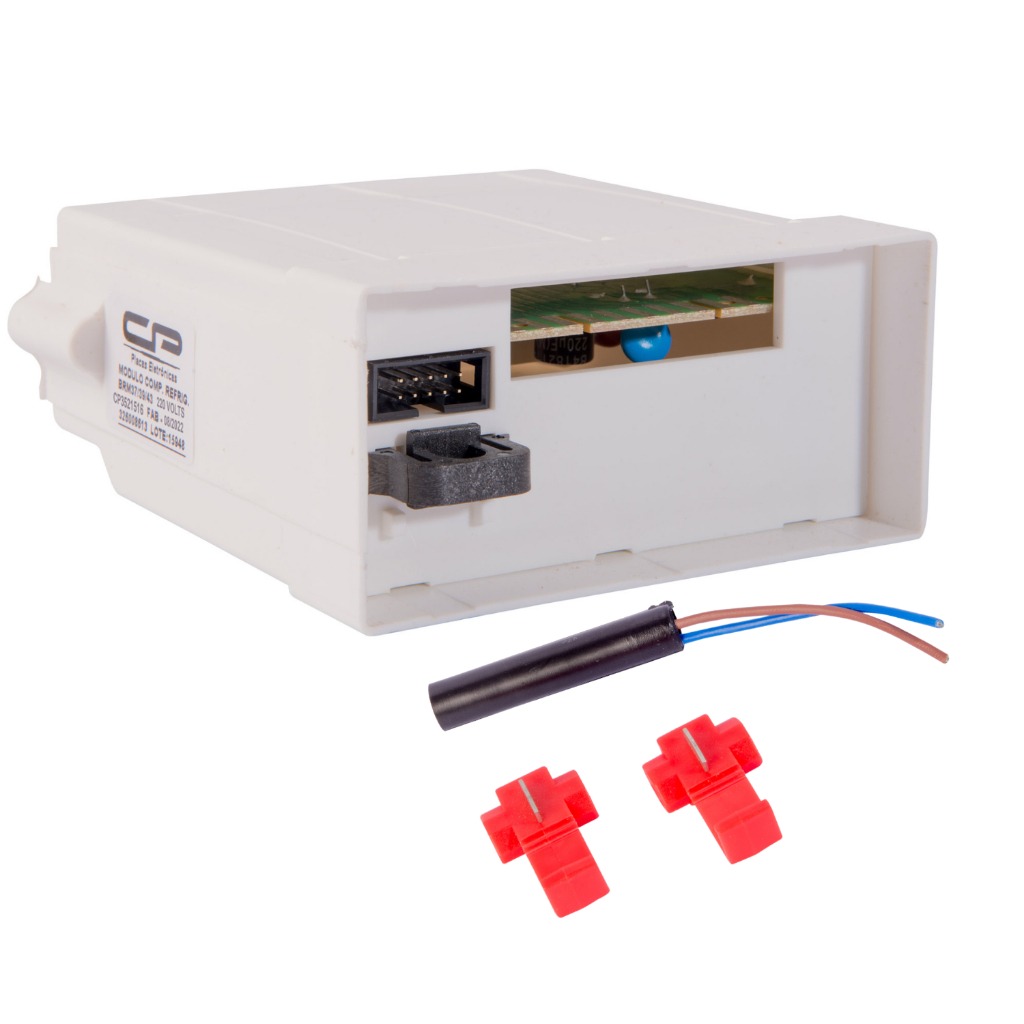 Placa + sensor 10 k compatível geladeira Brastemp BRM43 BRM37 BRM39