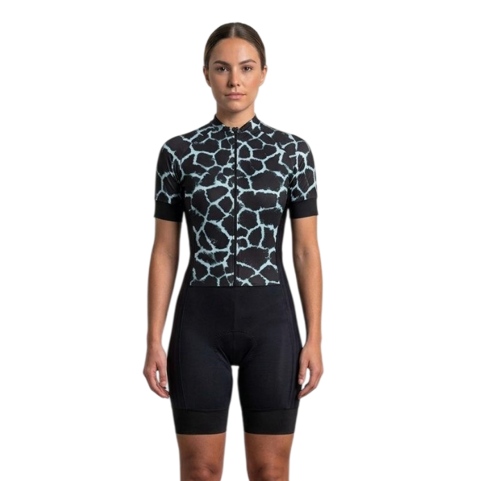 Macaquinho ciclista feminino Macacão Ciclismo Bike BE FAST forro em GEL Pedalar