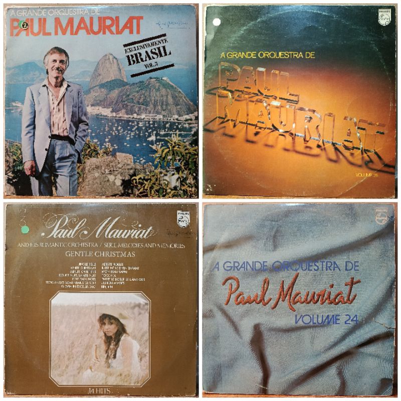 LP Lote com 4 discos do Paul Mauriat 05 (018)