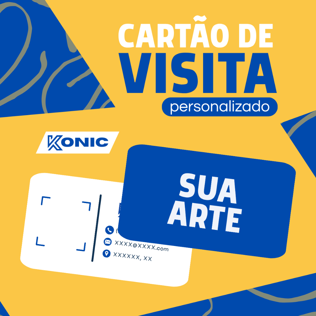 300 Cartões de Visita 260g Frente e Verso Brilhante - 9x5 cm