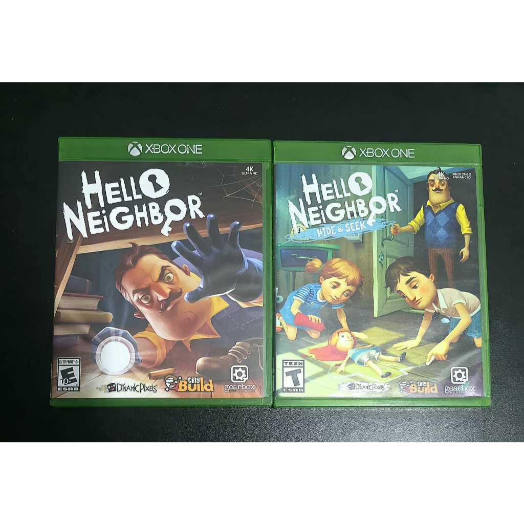 Hello Neighbor + Hello Neighbor Hide and Seek (mídias físicas) - Xbox One