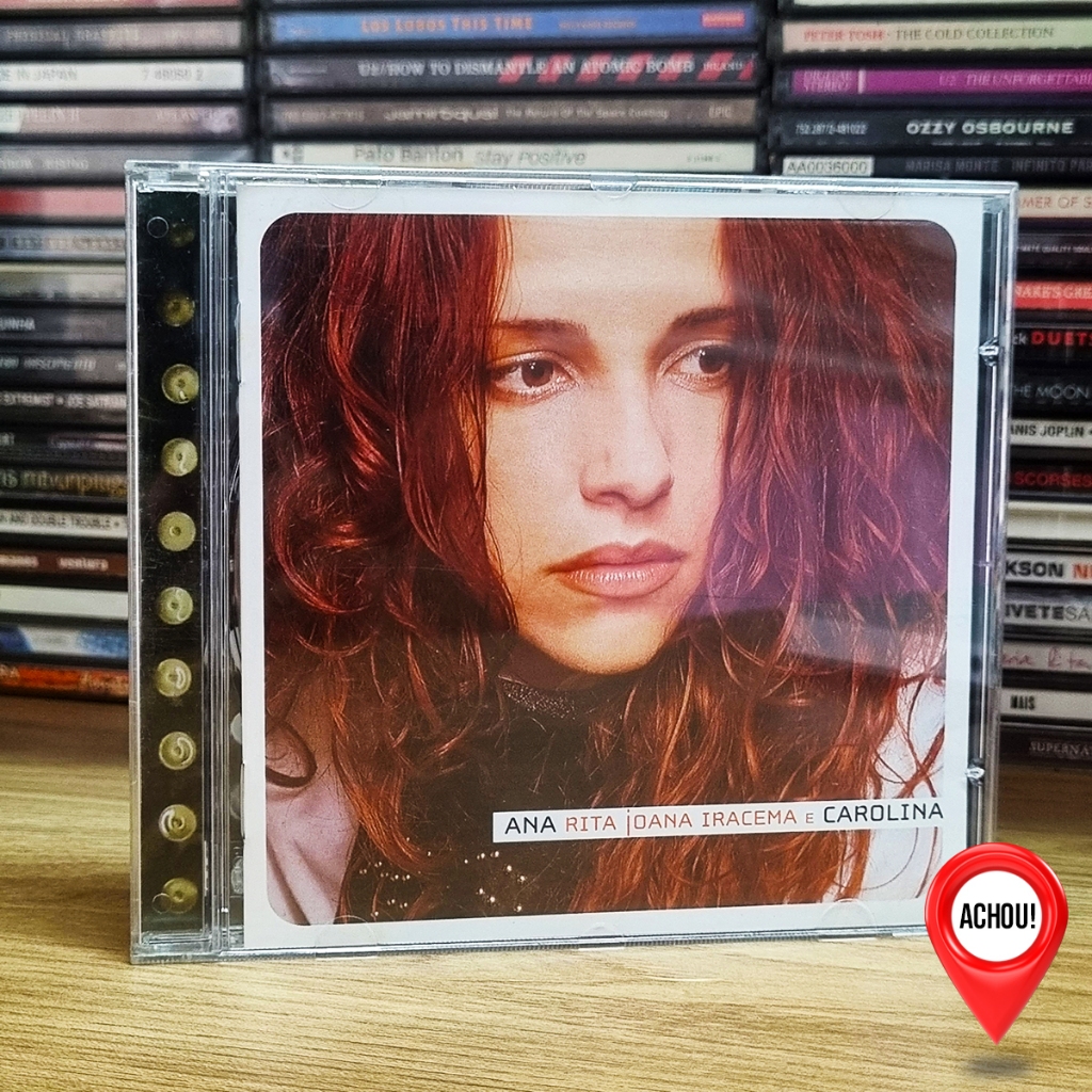 CD Ana Carolina Álbum Ana Rita Joana Iracema e Carolina MPB Original com Encarte