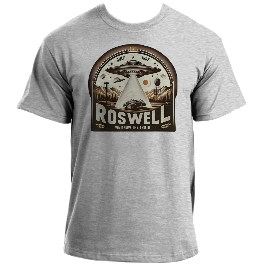 Camiseta infantil ou adulto até Plus size roswell et area 51 varginha alien