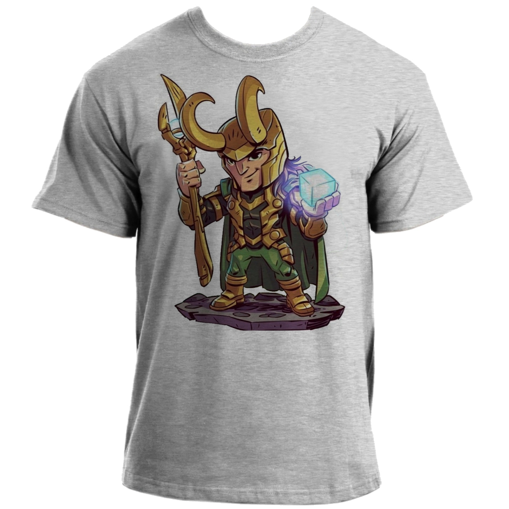 Camiseta infantil ou adulto até Plus size Loki vilão vingadores thor