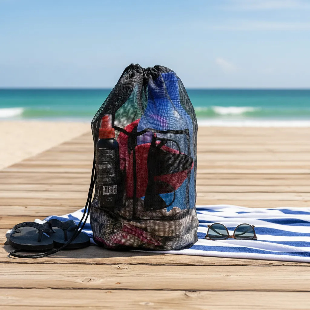 Bolsa de Praia e Piscina Sacola Saco Mochila para Piscina e Praia Verão