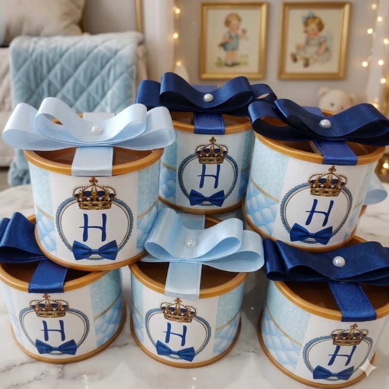 Tubolatas 5x6 Personalizadas, lembrancinhas de aniversário-Chá de bebê, Maternidade,chá revelação Fazemos todos os temas