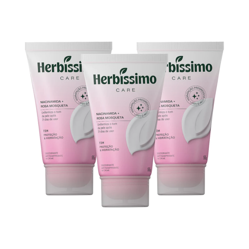 "Desodorante Herbíssimo: 3 Unidades por R$29,89 🌹"