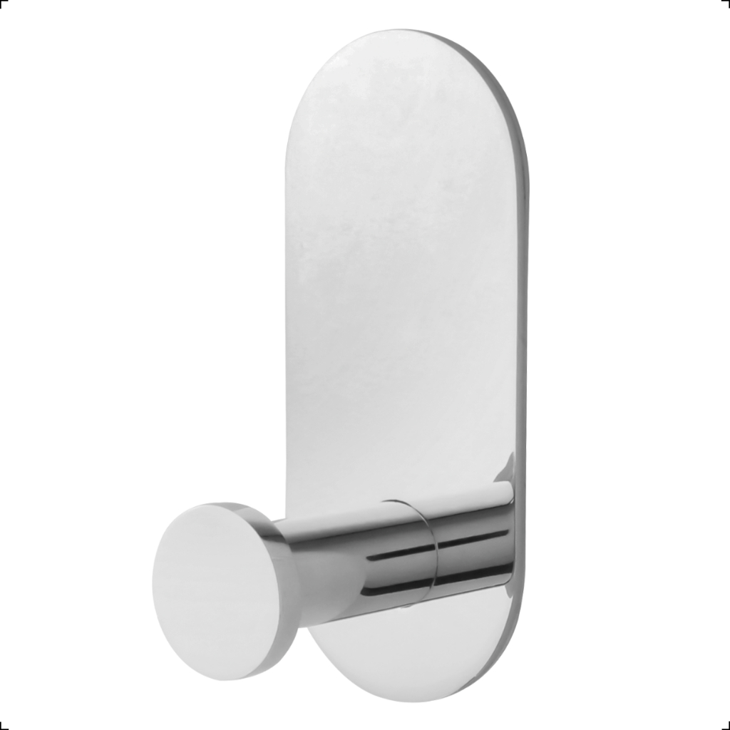 Gancho Suporte Cabide Banheiro Adesivo 3m Aço Inox 304 Luxo