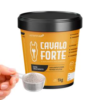 Cavalo Forte Super Crescimento 1kg - 4x mais Potente Crescimento e Desenvolvimento do Potro em Oferta na Shopee