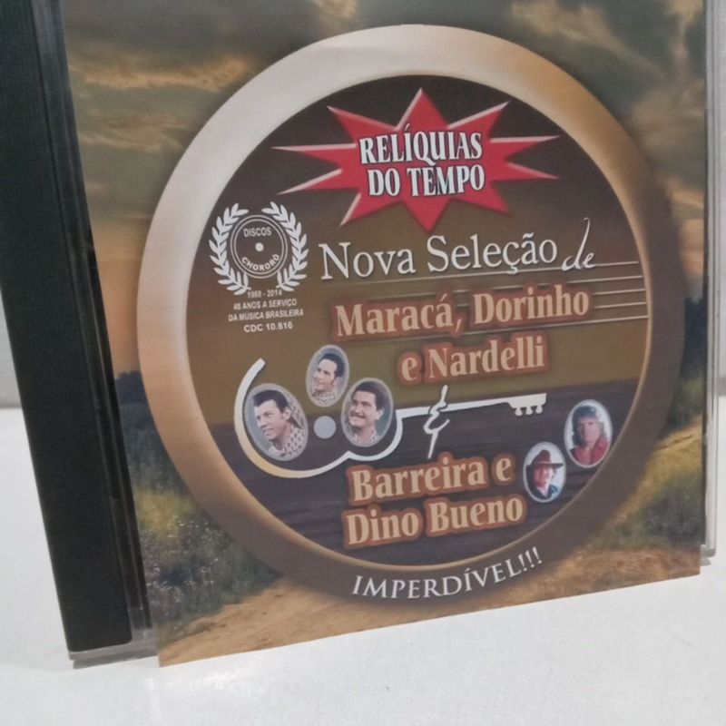 CD MARAÇA, DORINHO & NARDELLI E BARREIRA & DINO BUENO -RELÍQUIA DO TEMPO TIRAGEM AA-1000