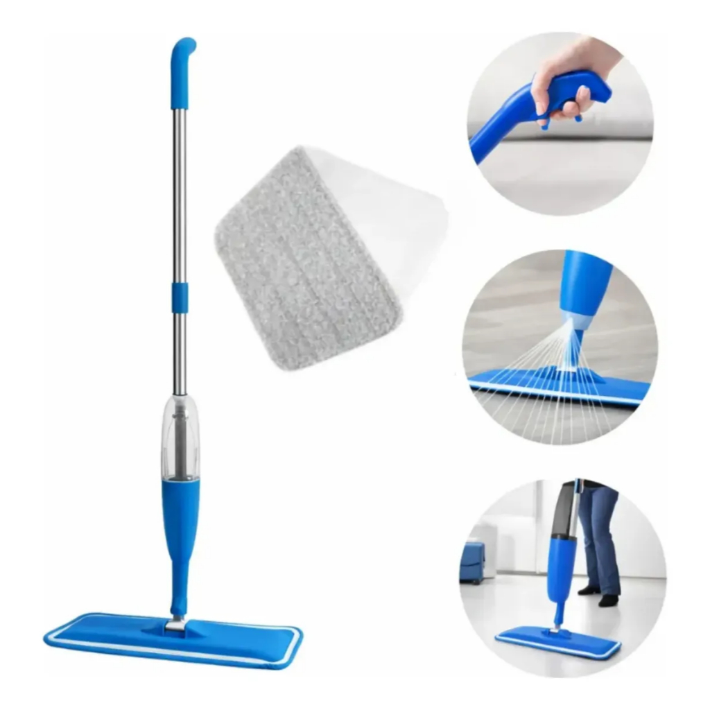 Mop Spray Com Reservatório Com Reservatório De Água