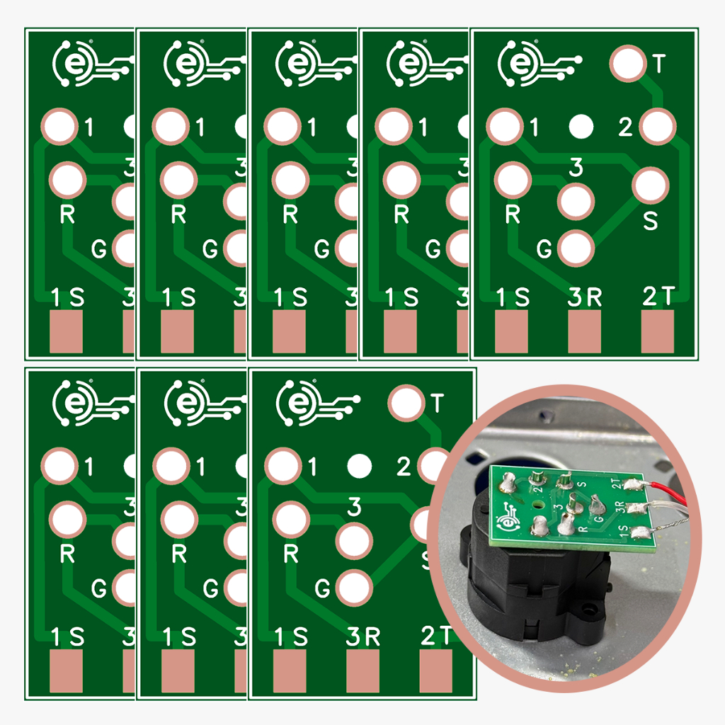Placa Medusa Conector Combo Profissional Eletrolon