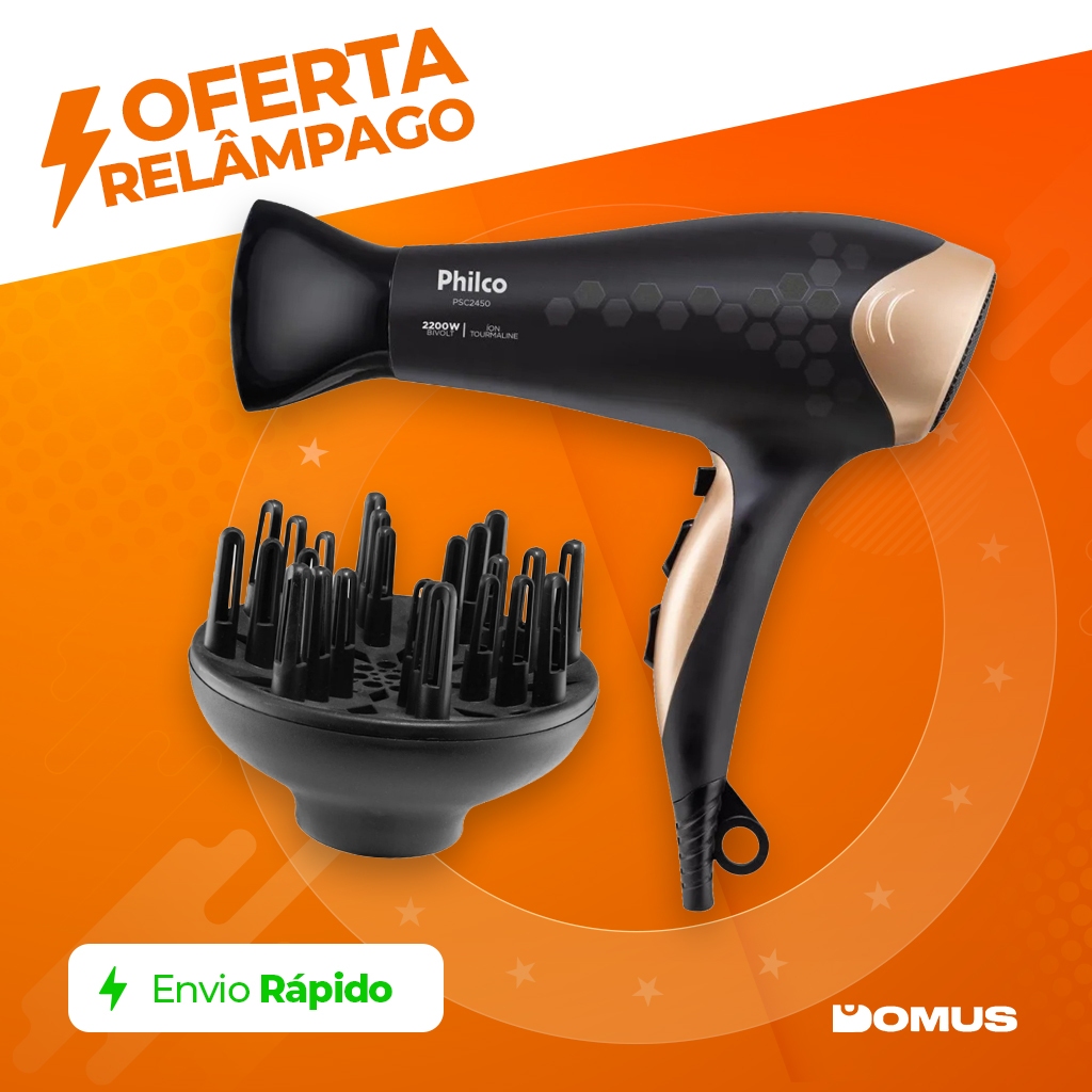 Secador de Cabelo Philco Psc2450 Tourmaline Bivolt 2200w - Miniatura 3