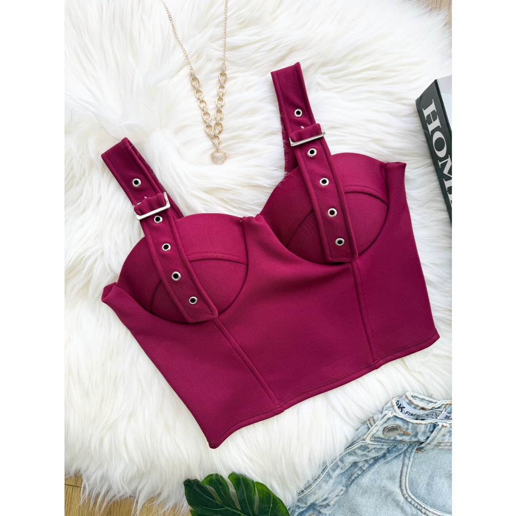 LCQ Cropped Com Bojo Moda Feminina 208 — imagem 2 de 2