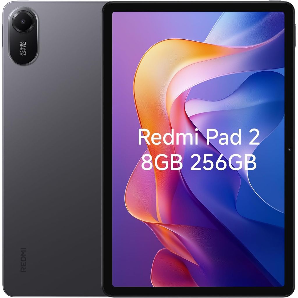 NOVO,, Tablet Redmi Pad 2 Xiaomi  WIFI 256GB ou 128GB Versão Global Bateria generosa de 9 000 mAh