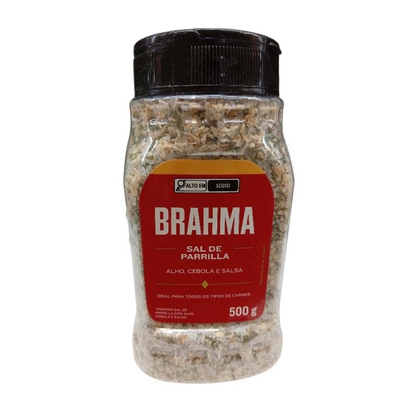 Sal Parrilha Brahma Alho Cebola e Salsa 500g