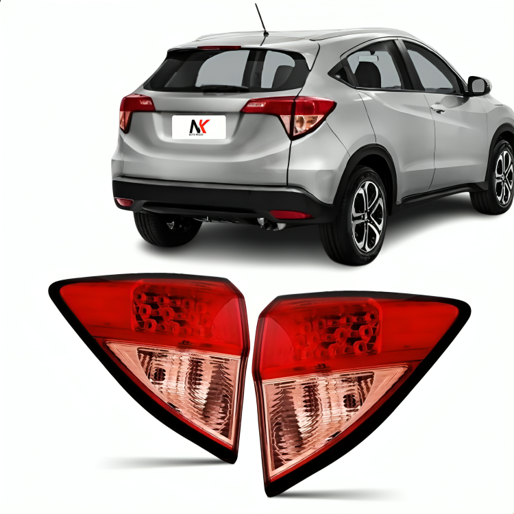 Par/ Un Lanterna Traseira HR-V 2015 2016 2017 2018 Canto Com Led