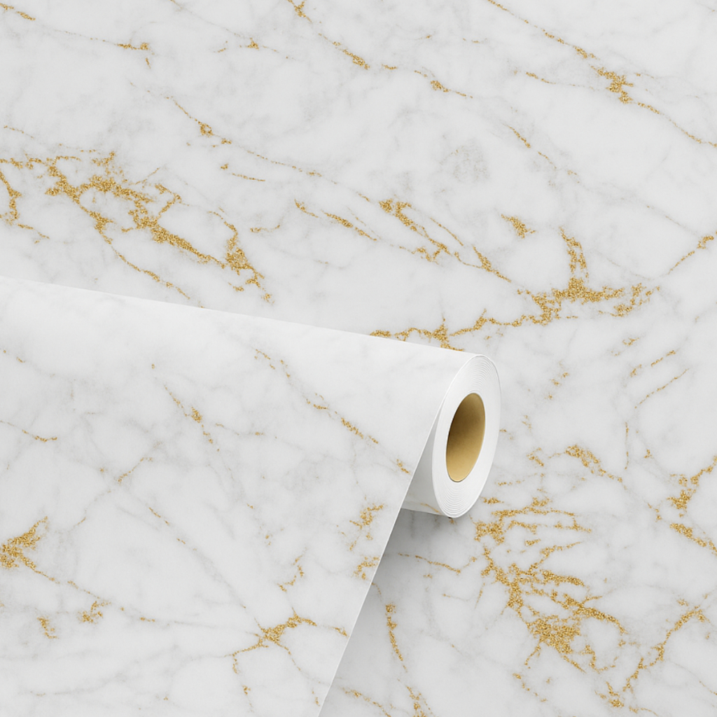 Papel de Parede Mármore Premium Rolo Autoadesivo Texturizado  5m x 45cm em Oferta na Shopee