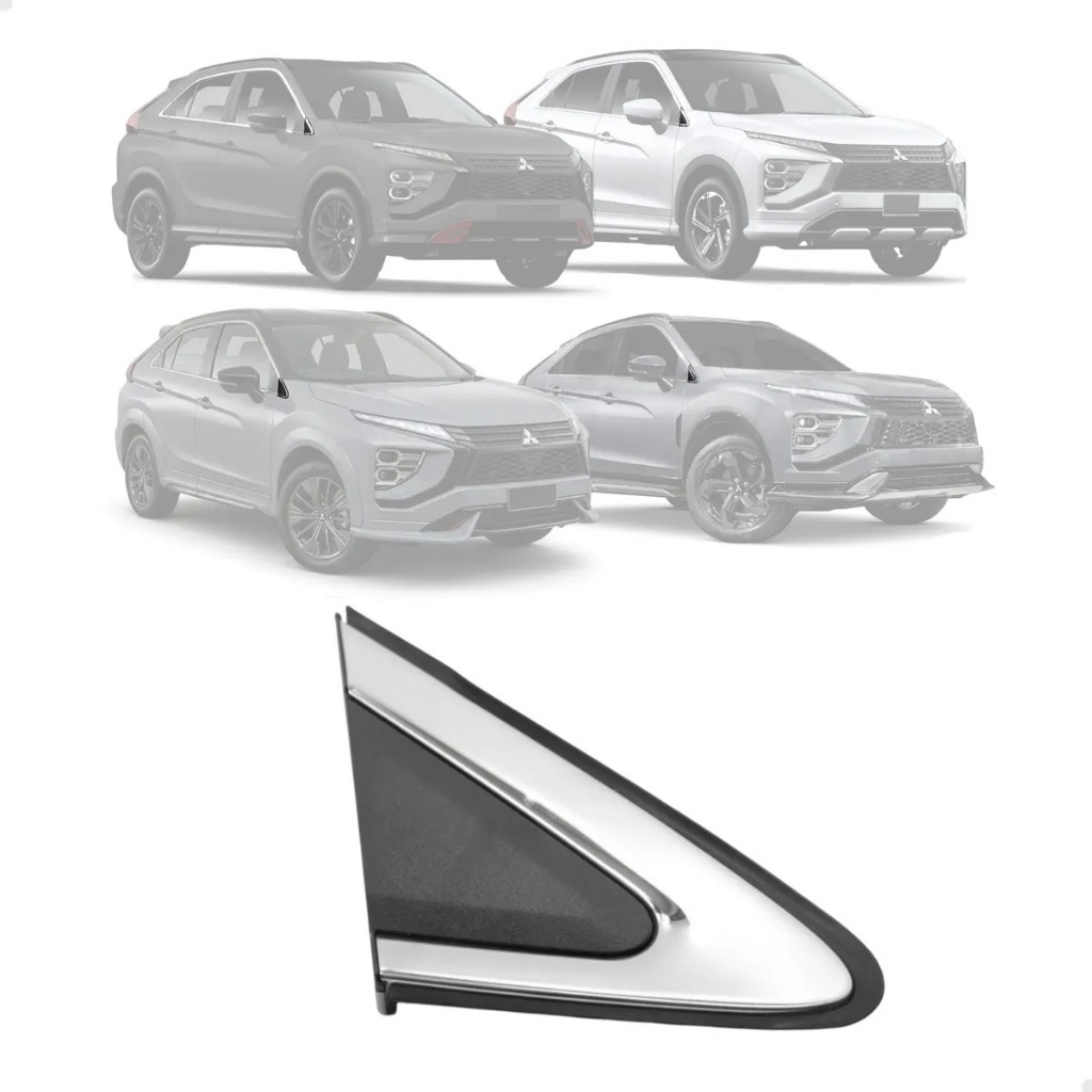 Friso Moldura Retrovisor Eclipse Cross 2023 2024 2025 2026 2027 Direito Passageiro 7407A720