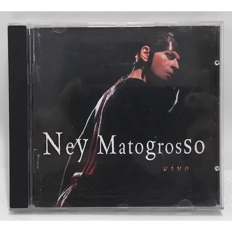 CD Ney Matogrosso Vivo (1999) Original Universal - Show O Caçador de Faros - Poema Sangue Latino - Estado EX Encarte