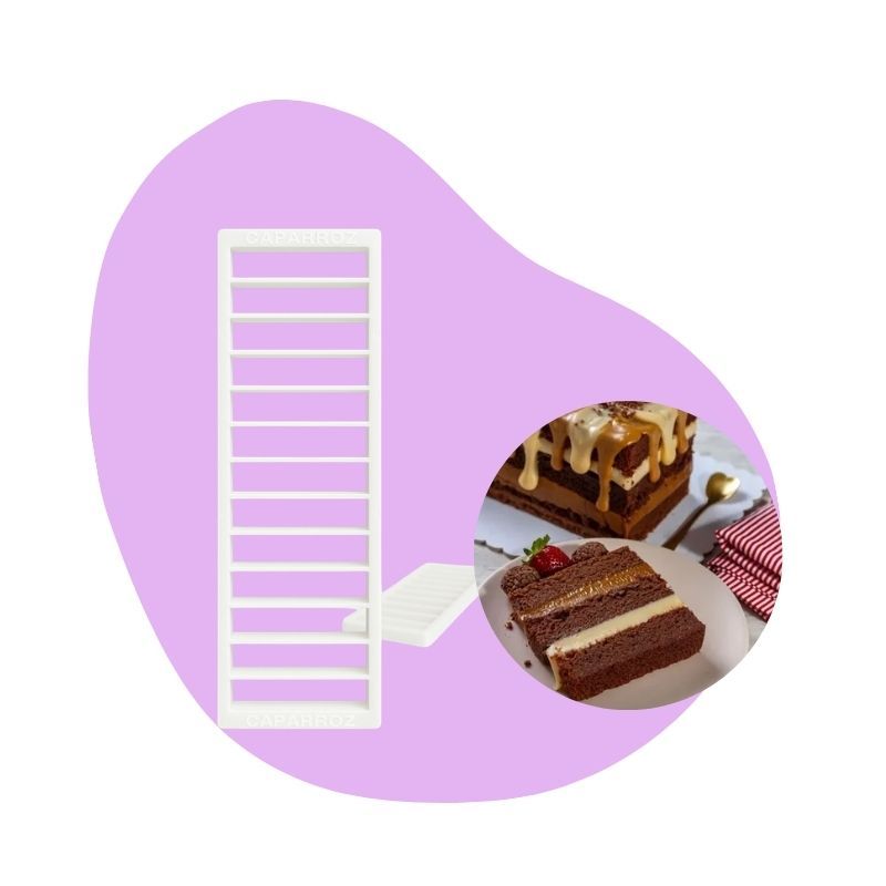 Cortador Marcador Fatia Perfeita Bolos Tortas Slice Cake 11 Fatias