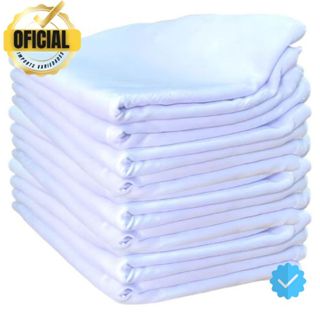 Panos De Prato Pé De Galinha Branco Grosso 41 x 66  Legitimo Grande Qualidade Premium em Oferta na Shopee