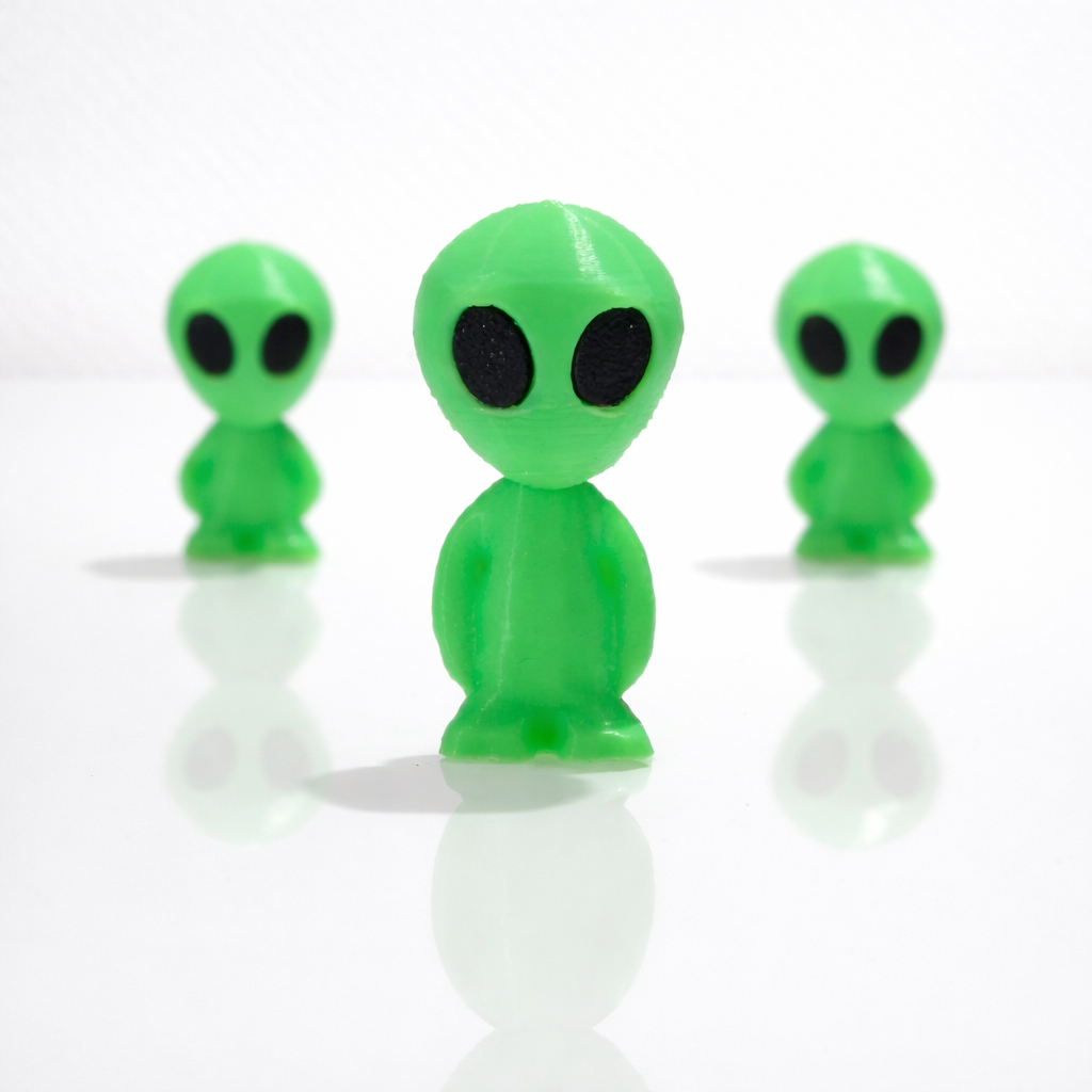 👽 Kit ET Alienígena + Nave UFO em Impressão 3D | Decoração Geek — imagem 2 de 2