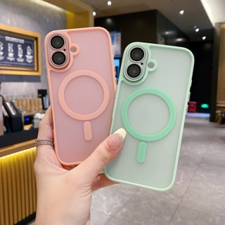 Capa De Carga Choque Magsafe Magnética fosca Compatível com  iPhone 16 11 12 13 14 Pro Max 15 16 Plus em Oferta na Shopee