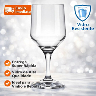 JogoTaças De Vinho De Vidro SM Buffet 260ml Taça De Agua Nadir Taça Para Suco Copo taça de vidro