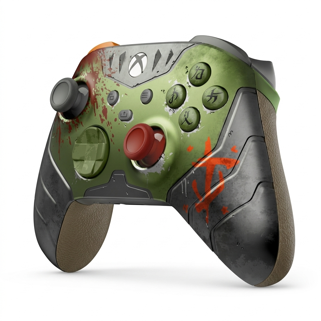 Controle Microsoft Edição Especial Doom The Dark Ages - Xbox One / X / S - Wireless
