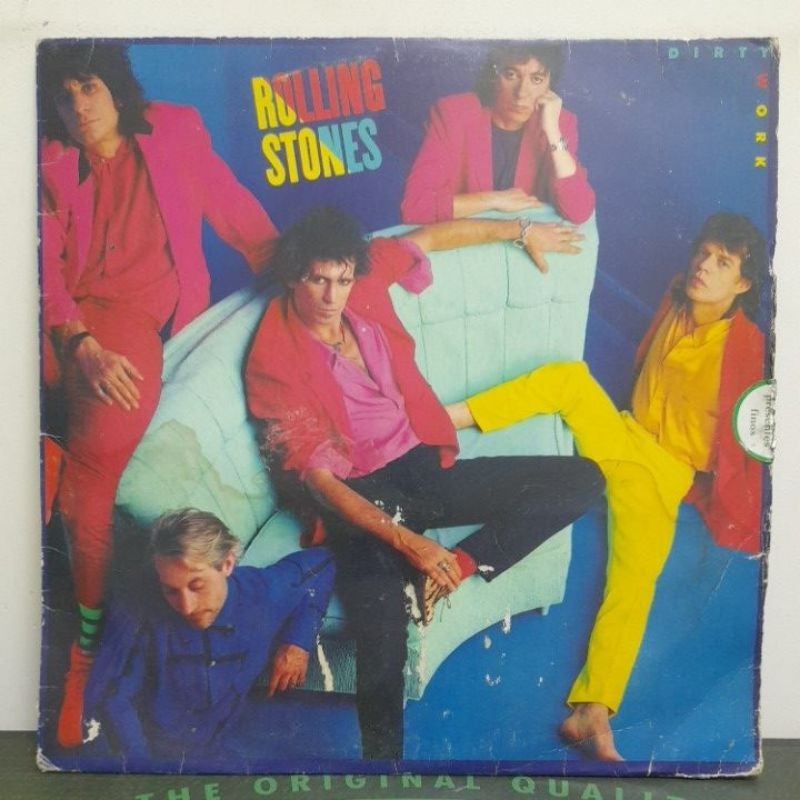 Vinil lp Rolling Stones - Dirty work - Com encarte