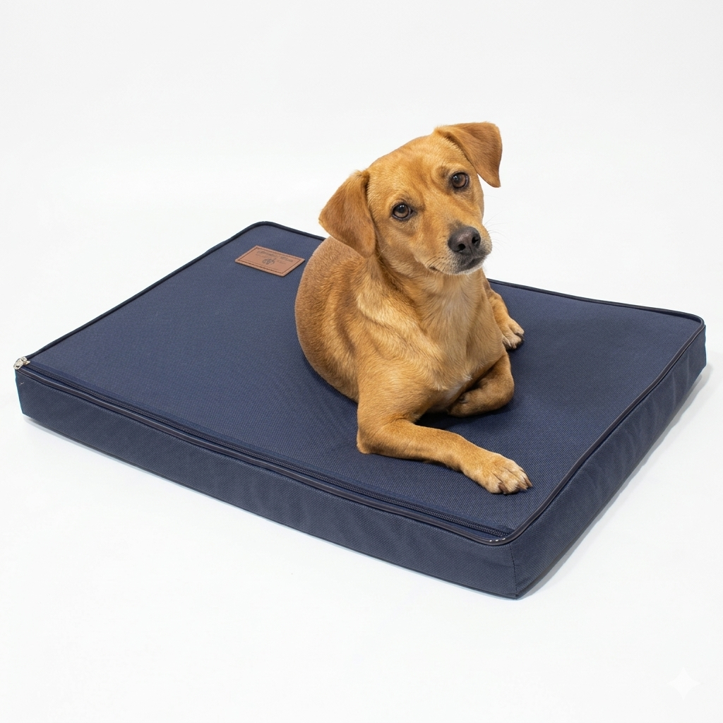 Cama Pet Impermeável  Colchão Colchonete Cachorro Gato Ortopédico Resistente Lavável Confortável