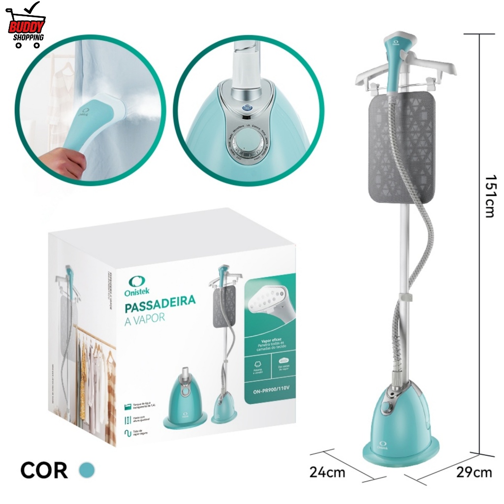 Passadeira a Vapor Vertical 1,4L Profissional 110V/220V Onistek ON-PR900