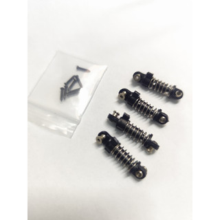 Kit 4 amortecedores para Wltoys escala 1/28 rc racing e drift