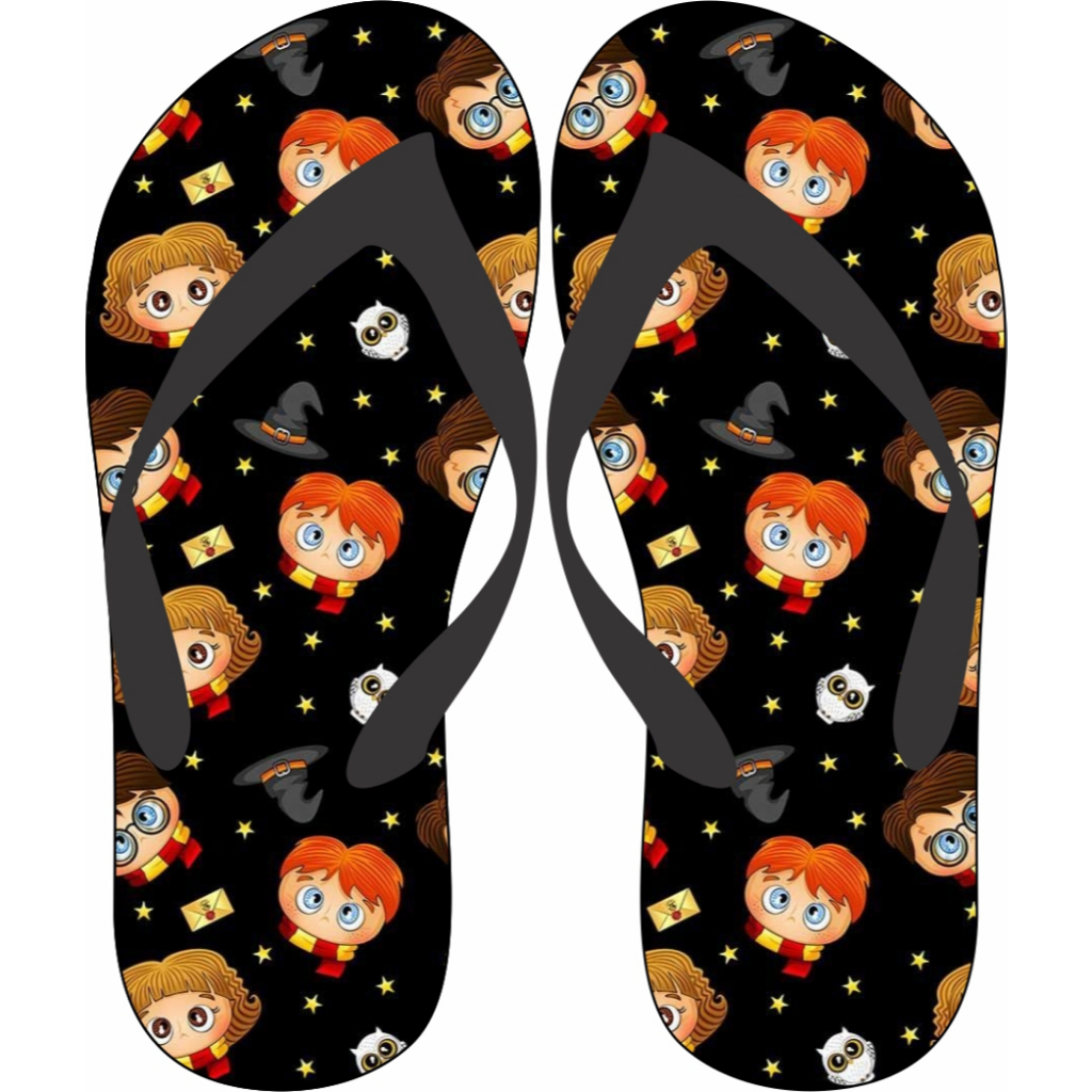 Chinelo Estampado Harry Potter.