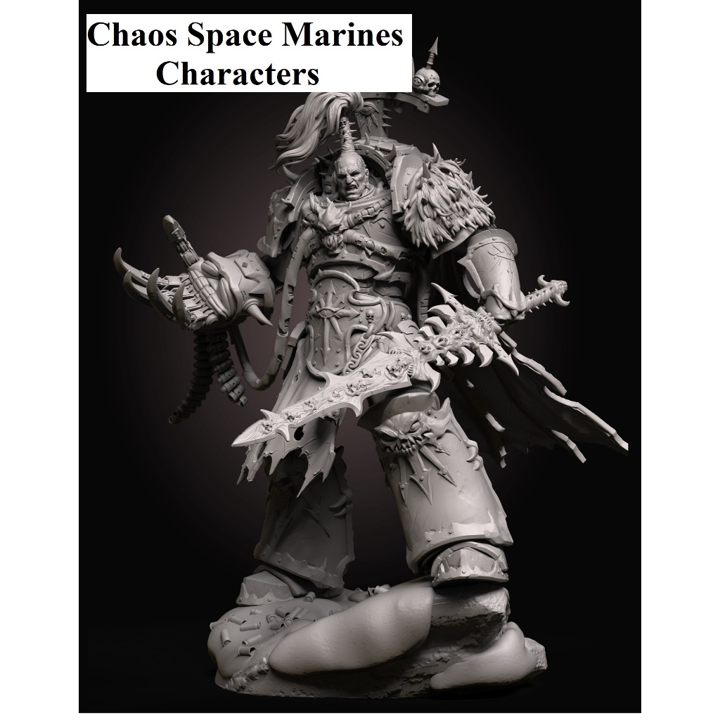 Cha0s Spac3 Marin3s Characters - Proxies Para Wargaming