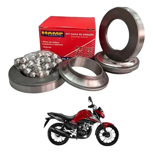 Caixa Direção Honda CG Titan 125 150 160 Fan Original Hamp Alta Durabilidade Envio Rápido Pronta Entrega