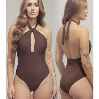Body Feminino Multiformas Suplex Costa Nua com Amarração Decote Versátil Moda Elegante em Oferta na Shopee