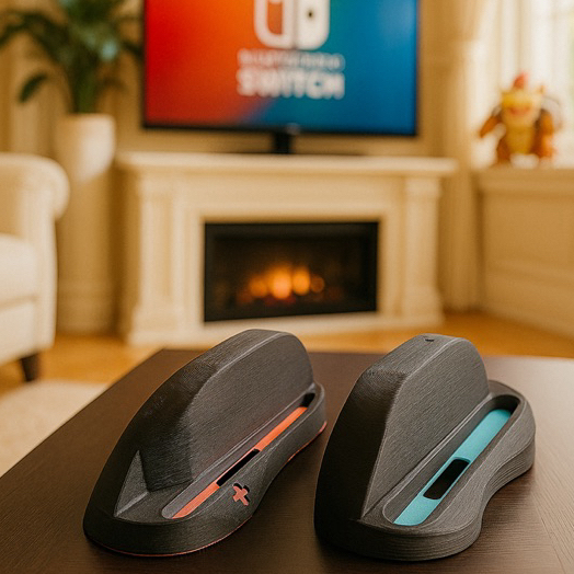 Grip Joy-Con Nintendo Switch 2 | Acessório Gamer | Suporte Ergonômico | Setup Gamer