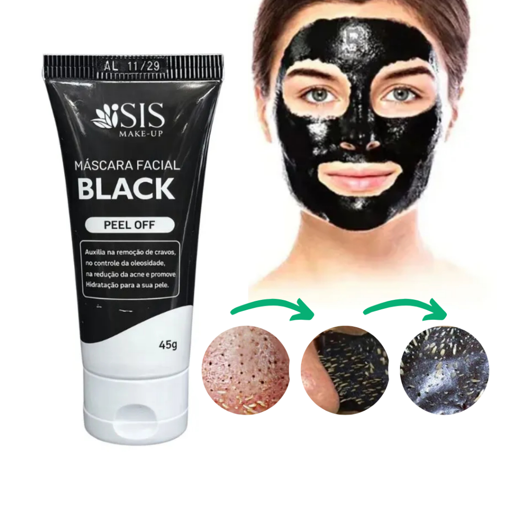 Isis Máscara Facial Black Mask Removedor de Cravos 50g