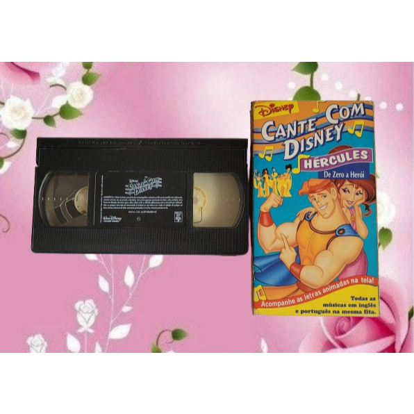 Cante Com Disney - Hércules: De Zero a Herói - Fita VHS