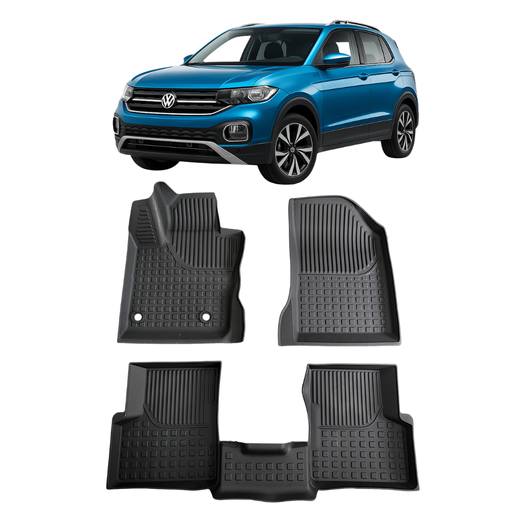 Tapete Tipo Bandeja VW T-Cross 2019 2020 2021 2022 a 2025 novo