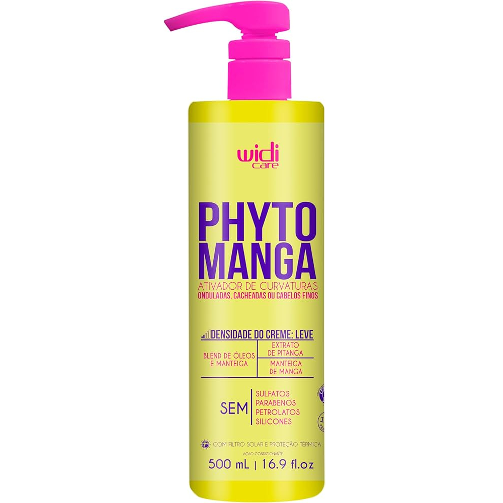 Ativador de Curvaturas Juba Widi Care Phytomanga Efeito Leve 500ml