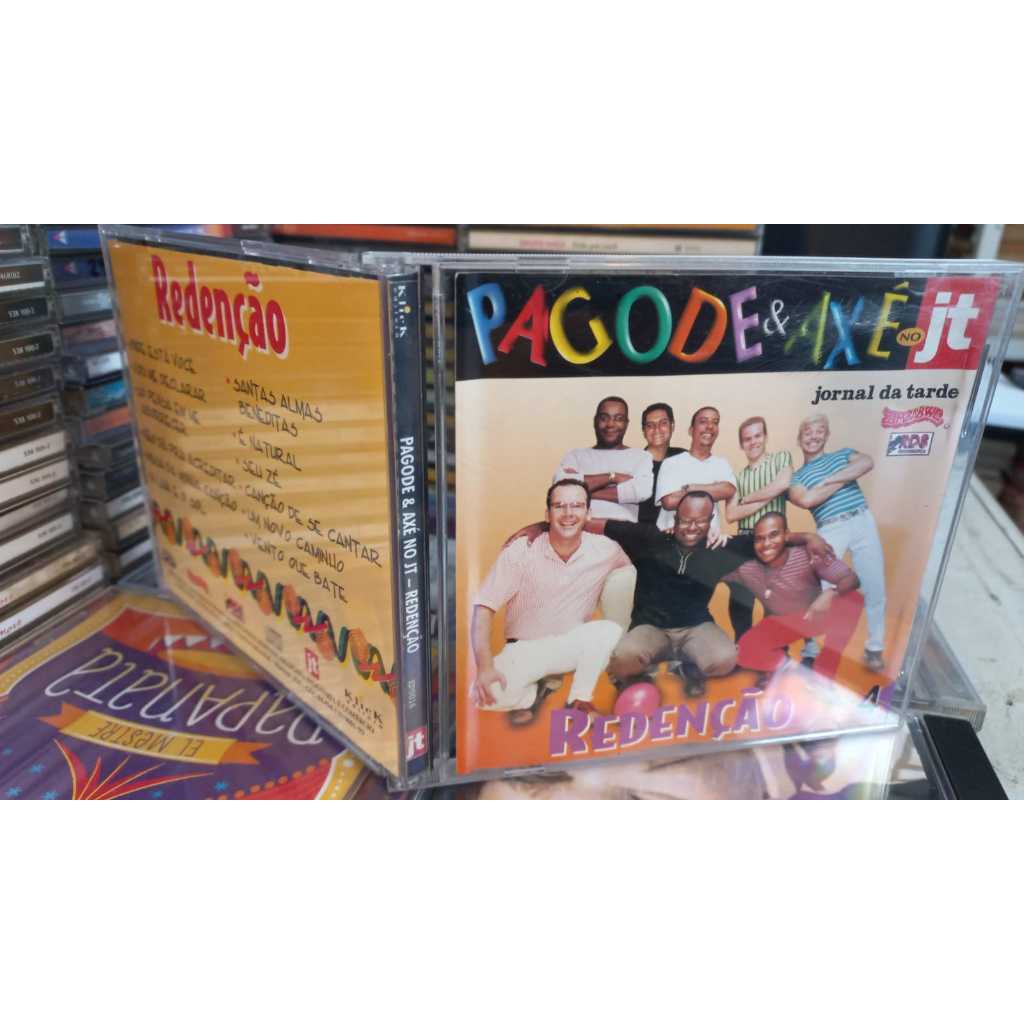 Cd Redenção 1997 Pagode E Axé No Jt Jornal Da Tarde - Ótimo estado